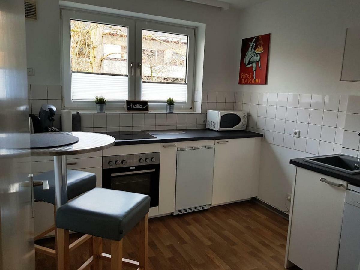 Neues, Ruhiges Apartment Nordic In Duesseldorf-Nord Dış mekan fotoğraf
